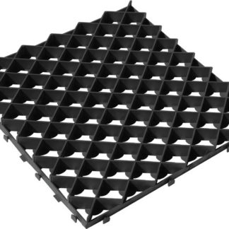 Газонная решетка 60*60 ромб (черная)